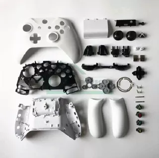 Carcaça Branco Completa P Controle Xbox One S Ou Slim Ou X