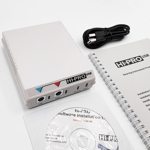 Programador Auxiliares Auditivos Hi Pro Usb