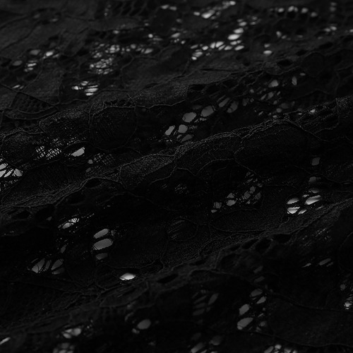06 Pantalones Cortos De Encaje Negro For Mujer,