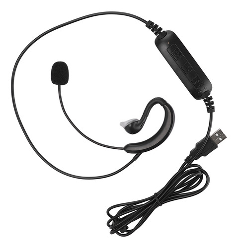 Fone De Ouvido Ear Hook, Fone De Ouvido Usb, Computador, Not