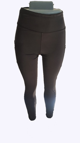 Mallas Leggins Licra Colombiana De Bolsas, Premium De Mujer