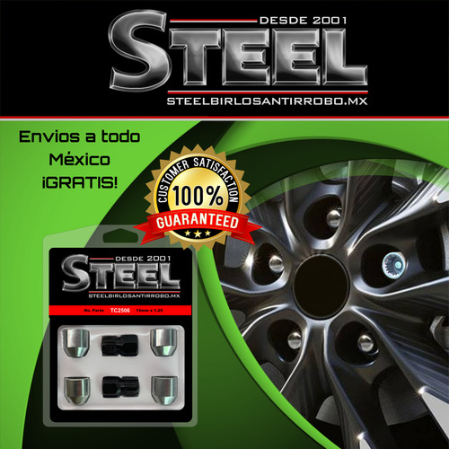 Tuercas Seguridad Antirrobo Steel Byd Song 2025