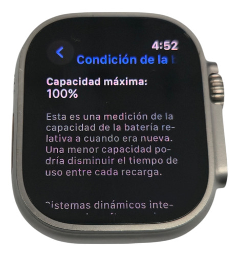 Apple Watch Ultra 2 49mm Gps/lte Plata Con Correa Sin Caja Plateado Mesh Gris Plateado (Usado)