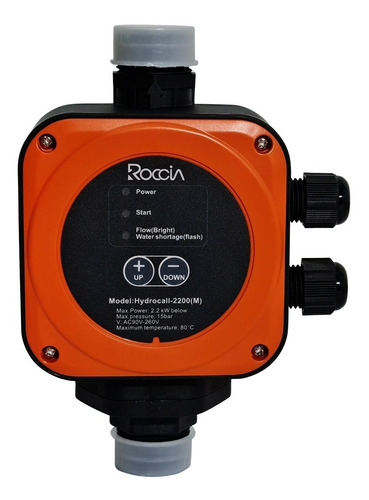 Press Control De Bombas De Agua Dual 90/260v Roccia