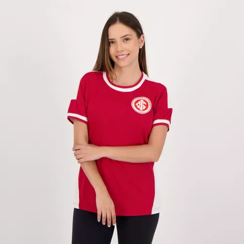 Camisa Retrô Feminina Internacional 1975 - Camisas Retrô Mania