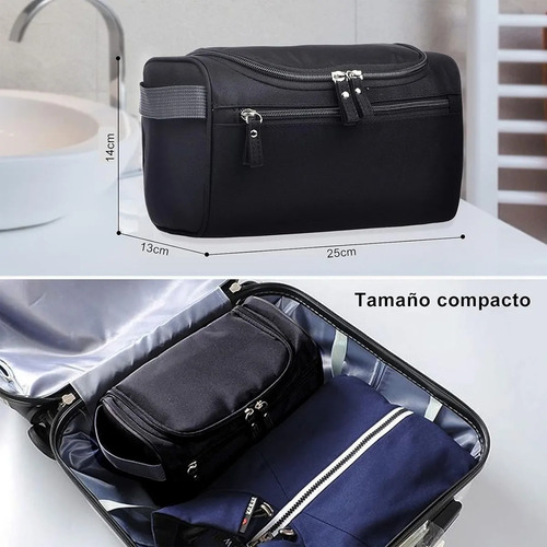 Neceser De Viaje Impermeable Con Gancho Y Gran Capacidad