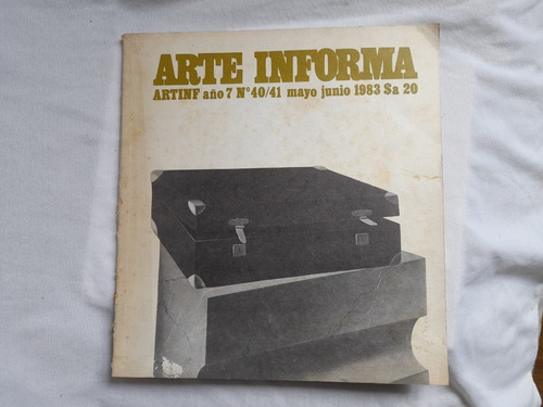 Revista Artinf Arte Informa 40-41, 1983