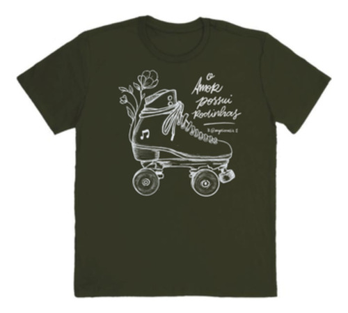 Camiseta Patins Patinação Quad