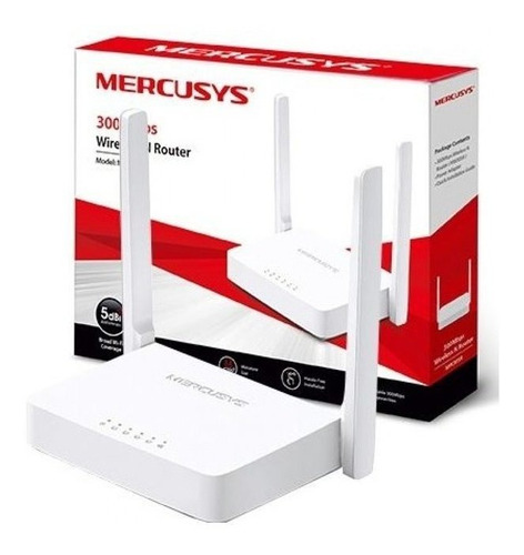 Router Mercusys Mw301r Inalambrico Wifi 2 Antenas 300mbps