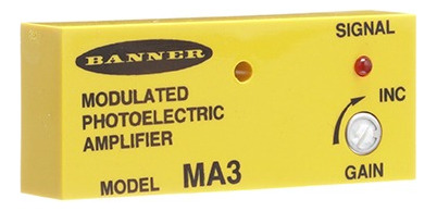 Amplificador Fotoeléctrico - Ma3 - Banner