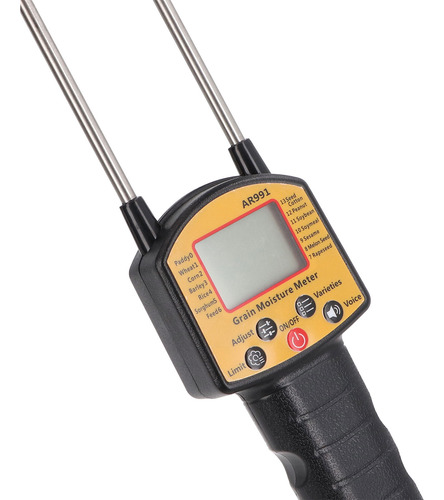 Medidor De Humedad De Grano Portátil Digital Lcd