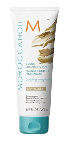 Moroccanoil Color Depositing Mask Coloração Cabelo Champagne