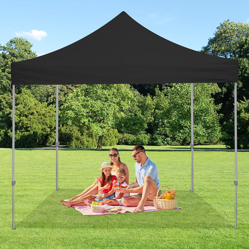 Repuesto De Lona Toldo Exterior 2x3 100% Impermeable Negro Najeewer