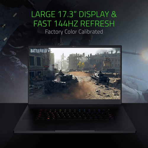 Laptop Razer Blade Pro 17 512gb I7 16gb Nvidia Rtx 2080 Maxq Color Negro