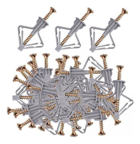 2x Surtido De Anclajes For Paredes Huecas De Anclajes Para