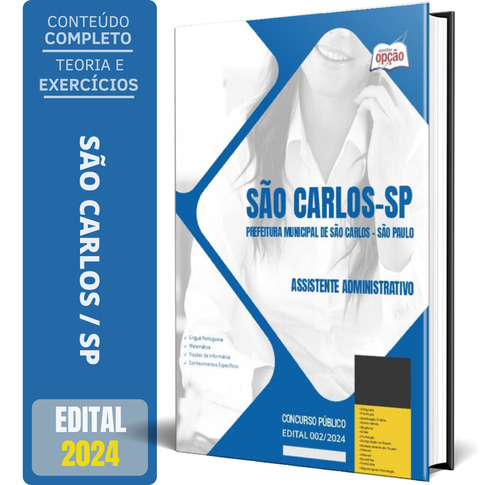 Apostila Concurso São Carlos Sp - Assistente Administrativo