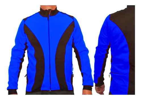 Campera Ciclismo Bicicleta Mazzi Tela Respirable Abrigada - Racer Bikes