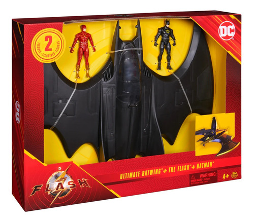 The Flash Play Set Ultimate Batwing - Flash Y Batman E.full