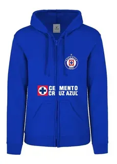 Sudadera Cruz Azul Con Cierre Personalizada Nombre Y Numero