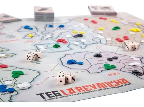 Imagen 6 de 6 de Juego de mesa T.E.G. La revancha Yetem