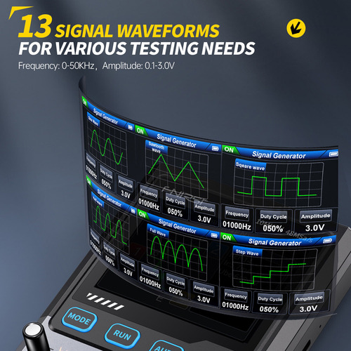 Probador De Transistores De Osciloscopio Digital 3 En 1 Y Ge