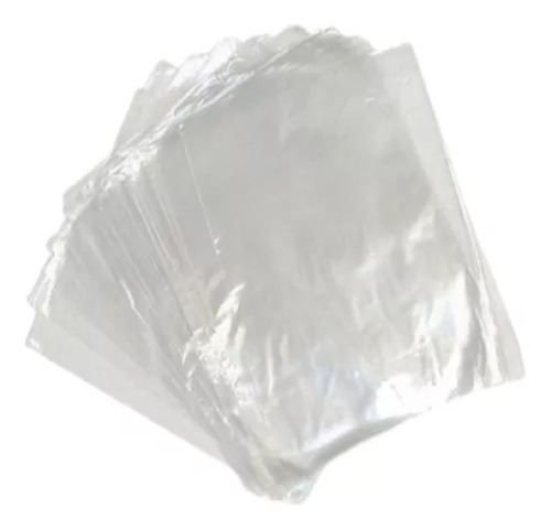 Bolsa Plastica Transparente S/asa 1/4kg 100unds Allplast