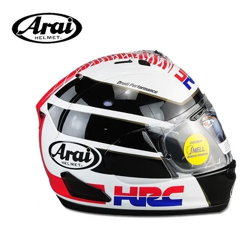 Casco Arai Rx-7v Hrc Honda Edicion Limitada Pista Fas Motos