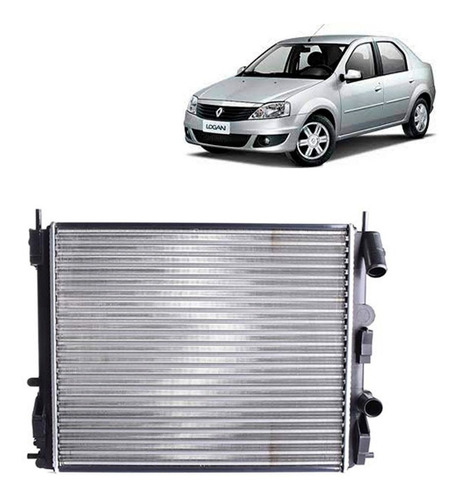 Radiador Mecanico Para Renault Logan 1.6  2008 2014