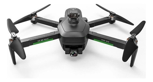 Drone ZLL SG906 Max1 With obstacle avoider con cámara 4K negro 5GHz 3 baterías