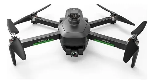 comprar Drone ZLL SG906 Max1 With obstacle avoider com dual câmera 4K preto 5GHz 2 baterias