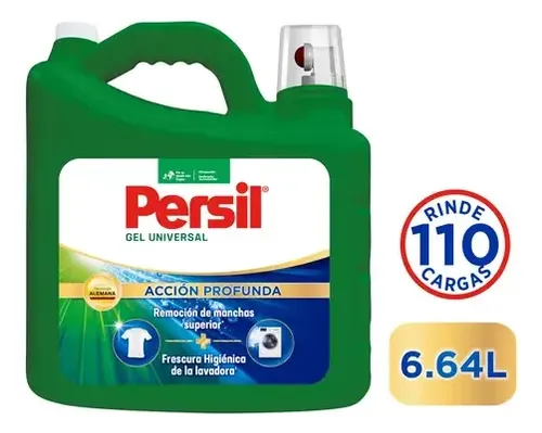 Detergente líquido Persil Universal Acción Profunda 6.64L