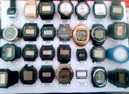 Lote 4 Sucatas Casio E Outros- Máquina Do Tempo
