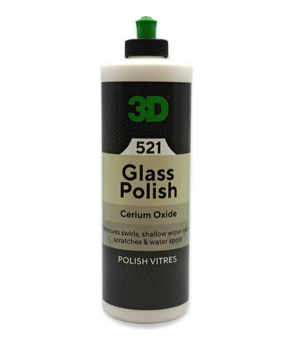 Pulidor De Vidrios Parabrisas Opticas Glass Polish 1/2