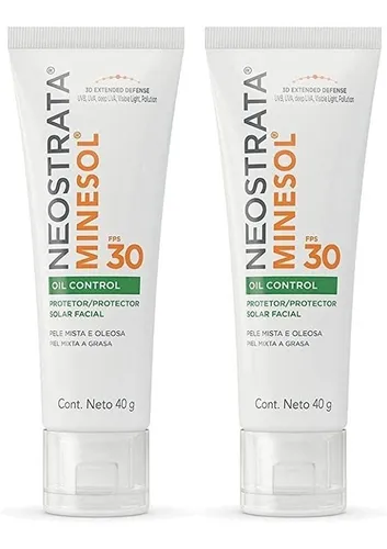 Kit 2 Unidades Protetor Minesol Oil Control Fps30 40gr