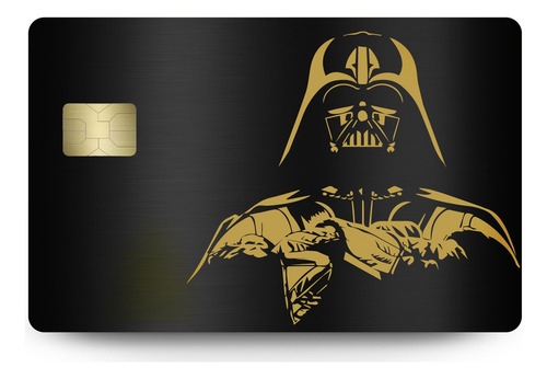 Tarjeta Metálica Personalizada Negro Con Oro