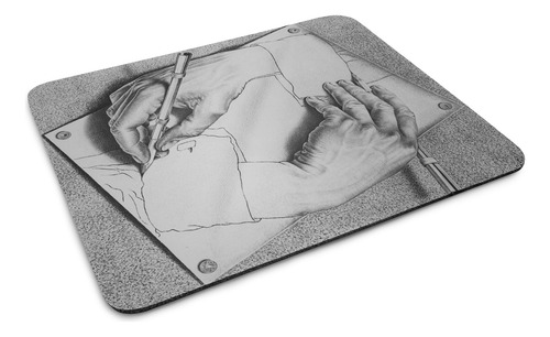 Mouse Pad M. C. Escher- Manos Dibujando - Drawing Hands
