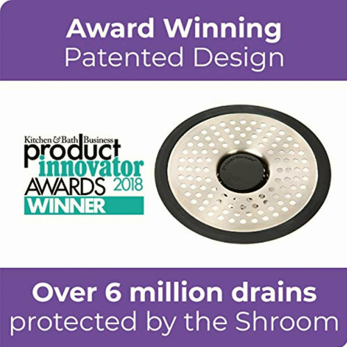Showershroom Protector De Drenaje Ducha Acero Inoxidable