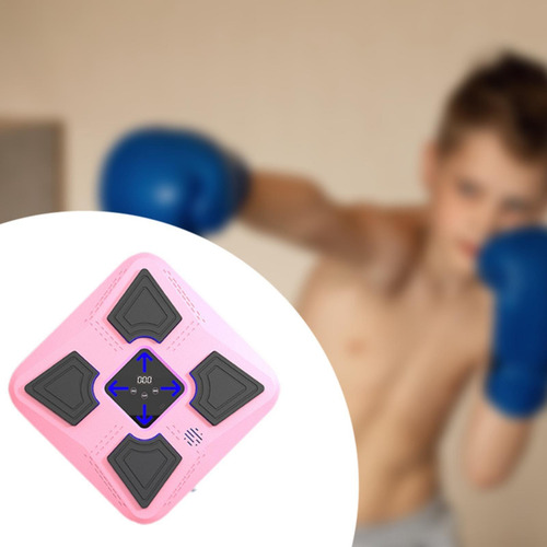 Máquina De Boxeo Para Niños Y Adultos, Equipo Rosa
