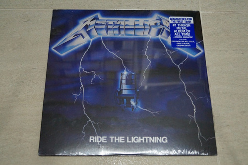 Metallica Ride The Lightning Vinilo Rock Activity
