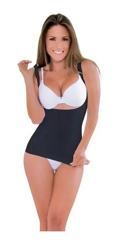 Faja Camiseta Reductora Senos Libres Comprime Abdomen 1900