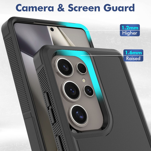Estuche Protector Shockproof Para Samsung S25 Ultra