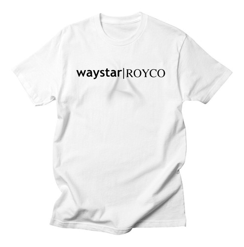 Remera Algodón Hbo Sucesión Succession Logo Waystar Royco
