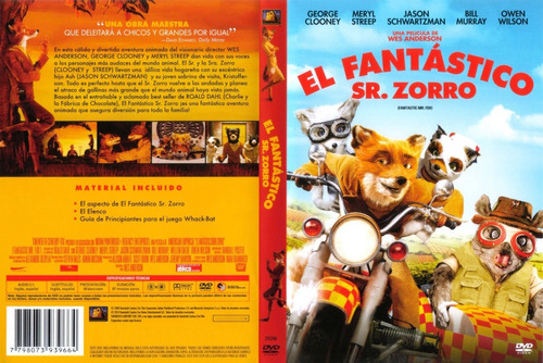 El Fantástico Sr. Zorro - Wes Anderson - Dvd