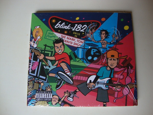 Cd - Blink 182 - Mark, Tom & Travis Show - Importado, Lacrad