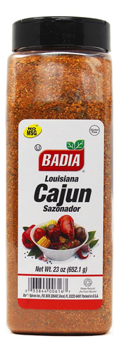 Sazonador Cajun Louisiana Badia 652.1g