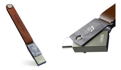 Adam Elements Roma Usb-c To Usb 3.0 Otg Flash Drive 128gb