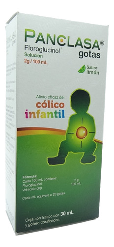 Panclasa Gotas Sabor Limón 2 G/100 Ml, 1 Frasco Gotero 30 Ml