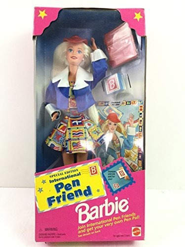 Barbie Amigo Internacional De La Pluma