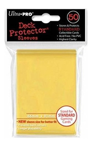 Manguitos De Proteccion Ultra Pro Deck: Tamano Estandar: Am