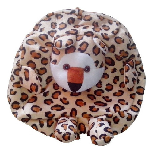 Mochila Con Peluche Jirafa, Mono, Leopardo Tigre 